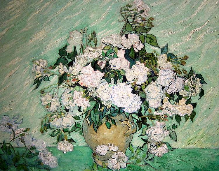 Vincent Van Gogh Roses Germany oil painting art